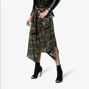 Camo skirt.